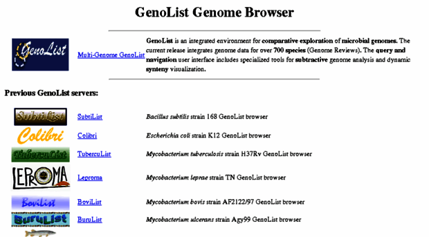 genolist.pasteur.fr