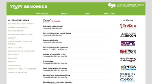 genomics.cambridgeinnovationinstitute.com