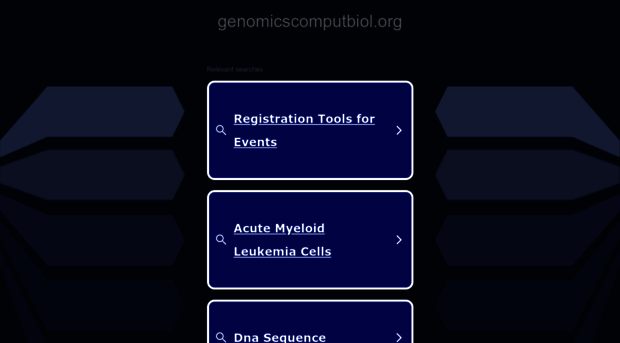 genomicscomputbiol.org