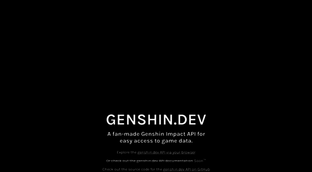 genshin.dev