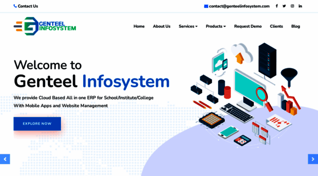 genteelinfosystem.com