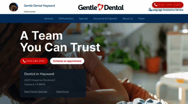 gentledentalhayward.com