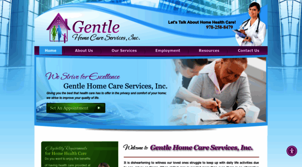 gentlehomecareservices.com