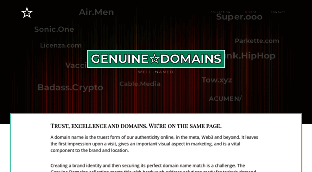 genuine.domains