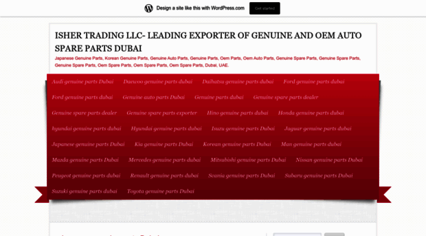 genuineandoemautosparepartsdubai.wordpress.com