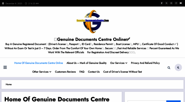 genuinedocumentscentre.com