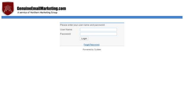 genuineemailmarketinglogin.com