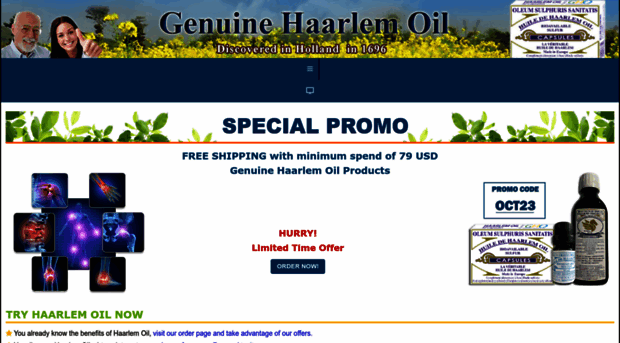 genuinehaarlemoil.com