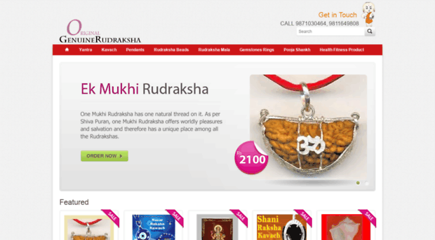 genuinerudraksha.in