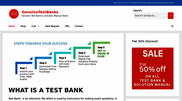 genuinetestbanks.com