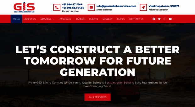 geoandinfraservices.com