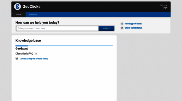 geoclicks.freshdesk.com - Support : GeoClicks - Geo Clicks Freshdesk