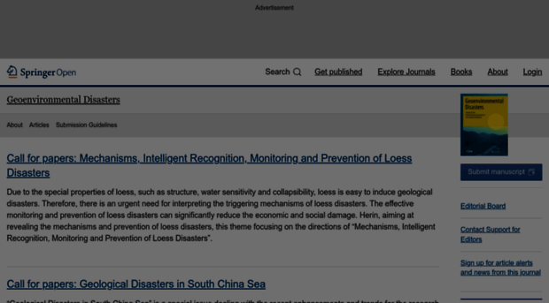 geoenvironmental-disasters.springeropen.com