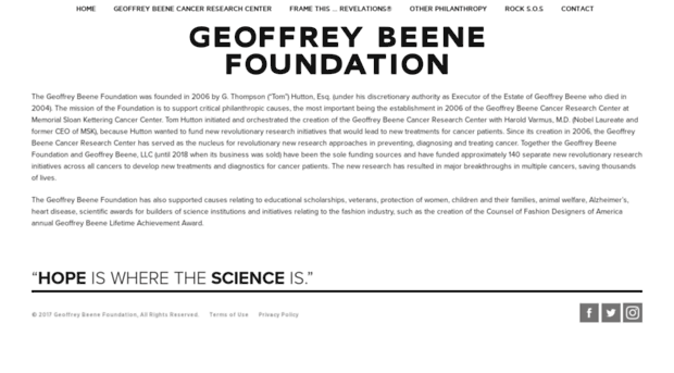 geoffreybeenefoundation.com