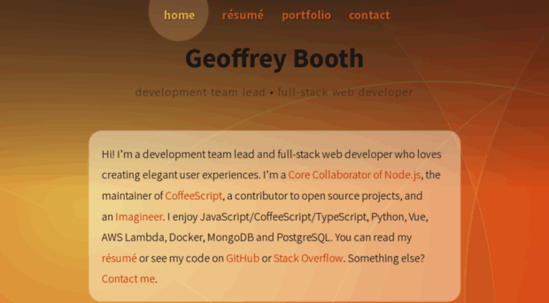 geoffreybooth.com