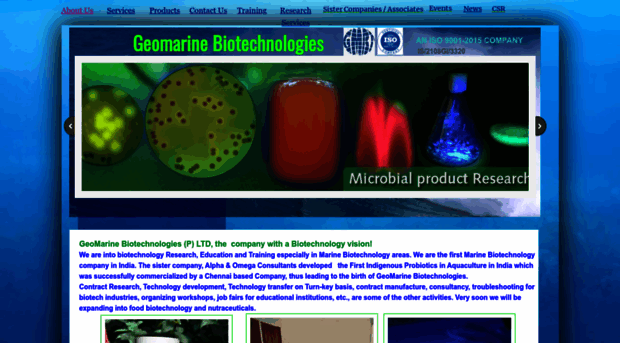 geomarinebiotech.com