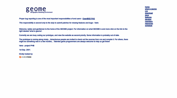 geome.sourceforge.net