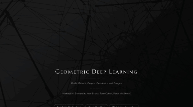 geometricdeeplearning.com