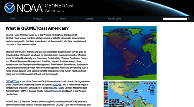 geonetcastamericas.noaa.gov