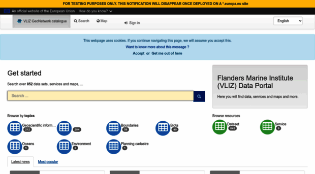 geonetwork.vliz.be