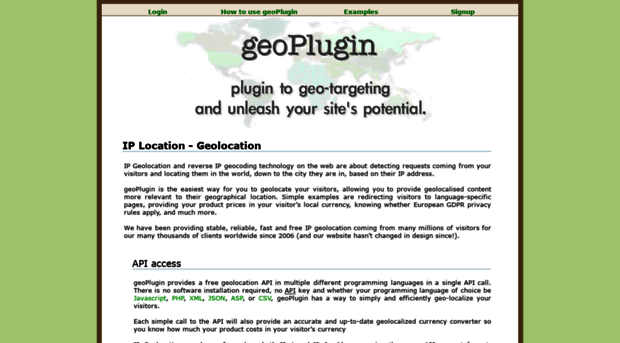 geoplugin.net