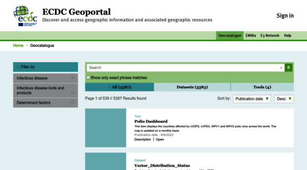 geoportal.ecdc.europa.eu