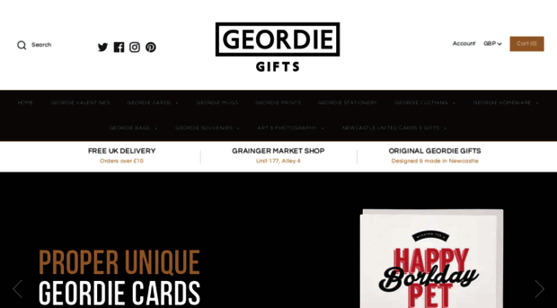 geordiegifts.co.uk