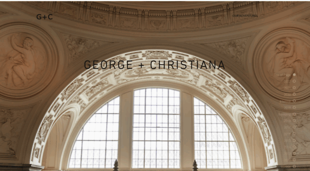 georgeandchristiana.com