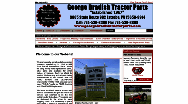 georgebradishtractorparts.com