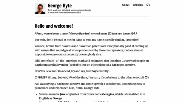 georgebyte.com