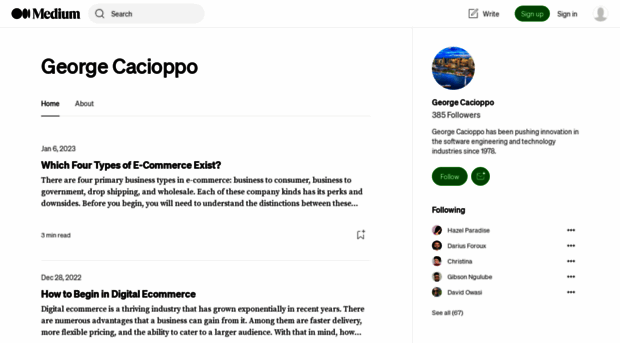 georgecacioppo.medium.com