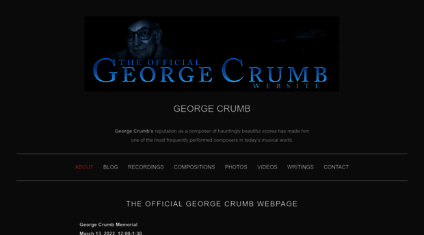 georgecrumb.net