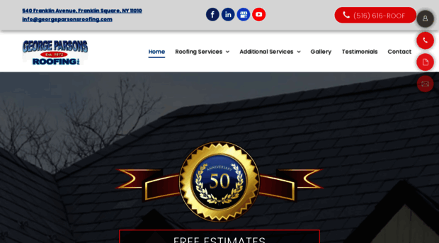 georgeparsonsroofing.com