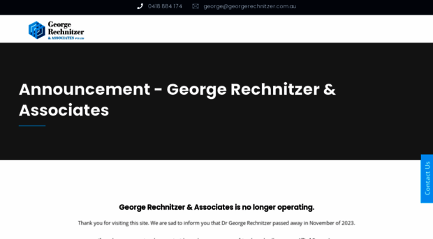 georgerechnitzer.com.au