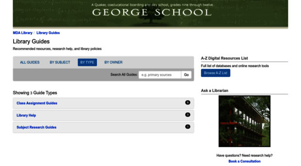 georgeschool.libguides.com