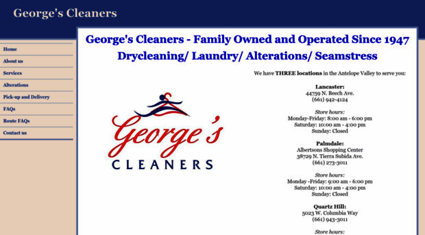 georgescleanersandlaundry.com