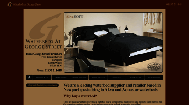 georgestreetwaterbeds.com