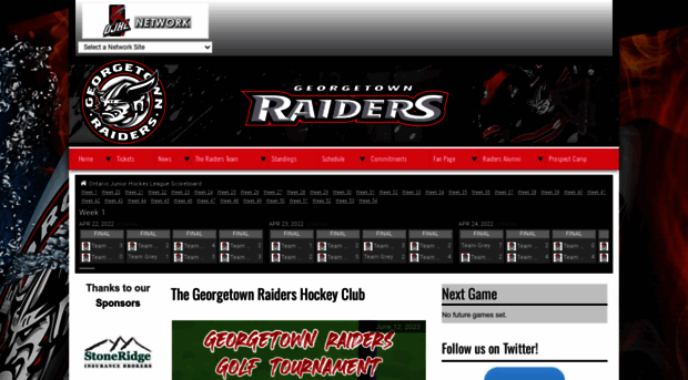 georgetownraiders.pointstreaksites.com