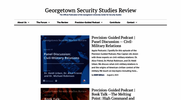 georgetownsecuritystudiesreview.org