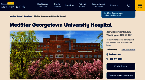 georgetownuniversityhospital.org