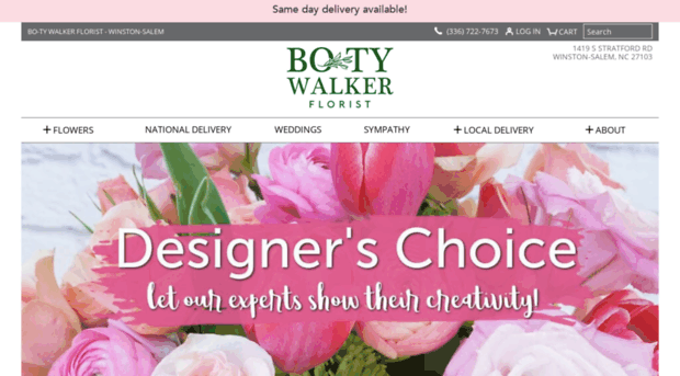 georgewalkerflorist.com