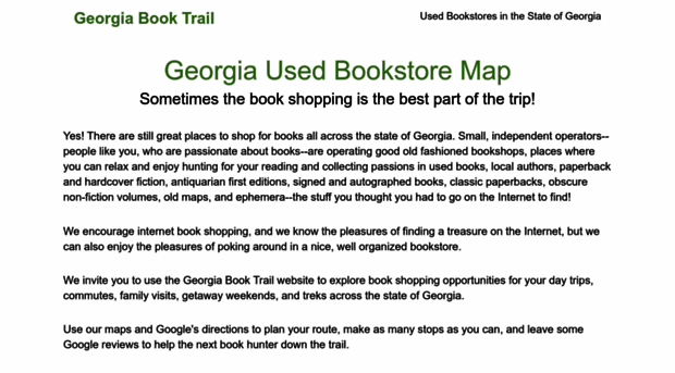 georgiabooktrail.com