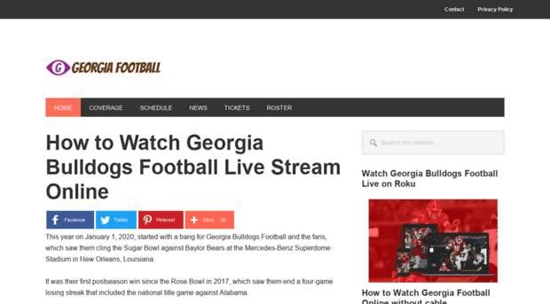 georgiafootballlive.com