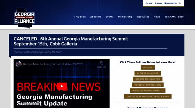 georgiamanufacturingsummit.com