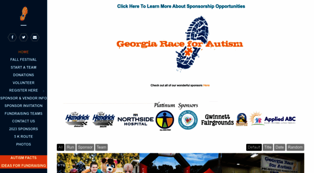 georgiaraceforautism.com