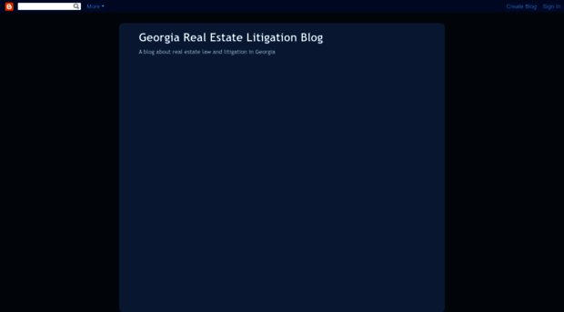 georgiarealestatelitigationblog.blogspot.com