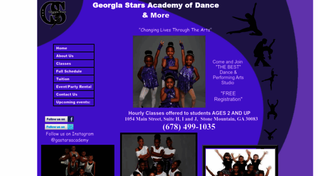 georgiastarsacademyofdance.com