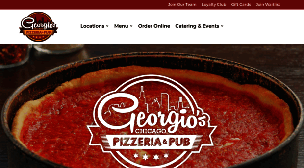 georgiospizza.com