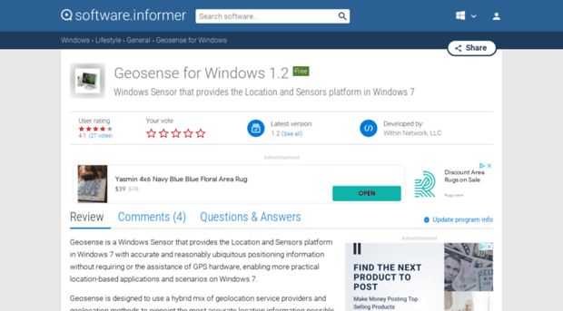 geosense-for-windows.software.informer.com