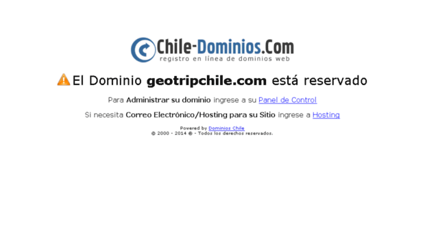 geotripchile.com